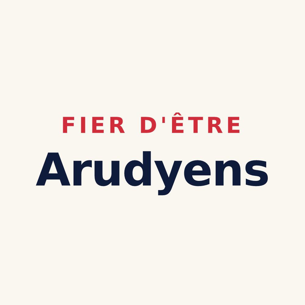 Tasse « Fier d'être Arudyens » — design pour Arudy