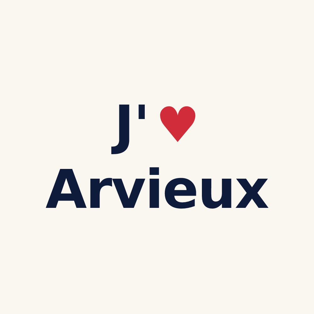 Tasse personnalisée Arvieux — design J'aime Arvieux
