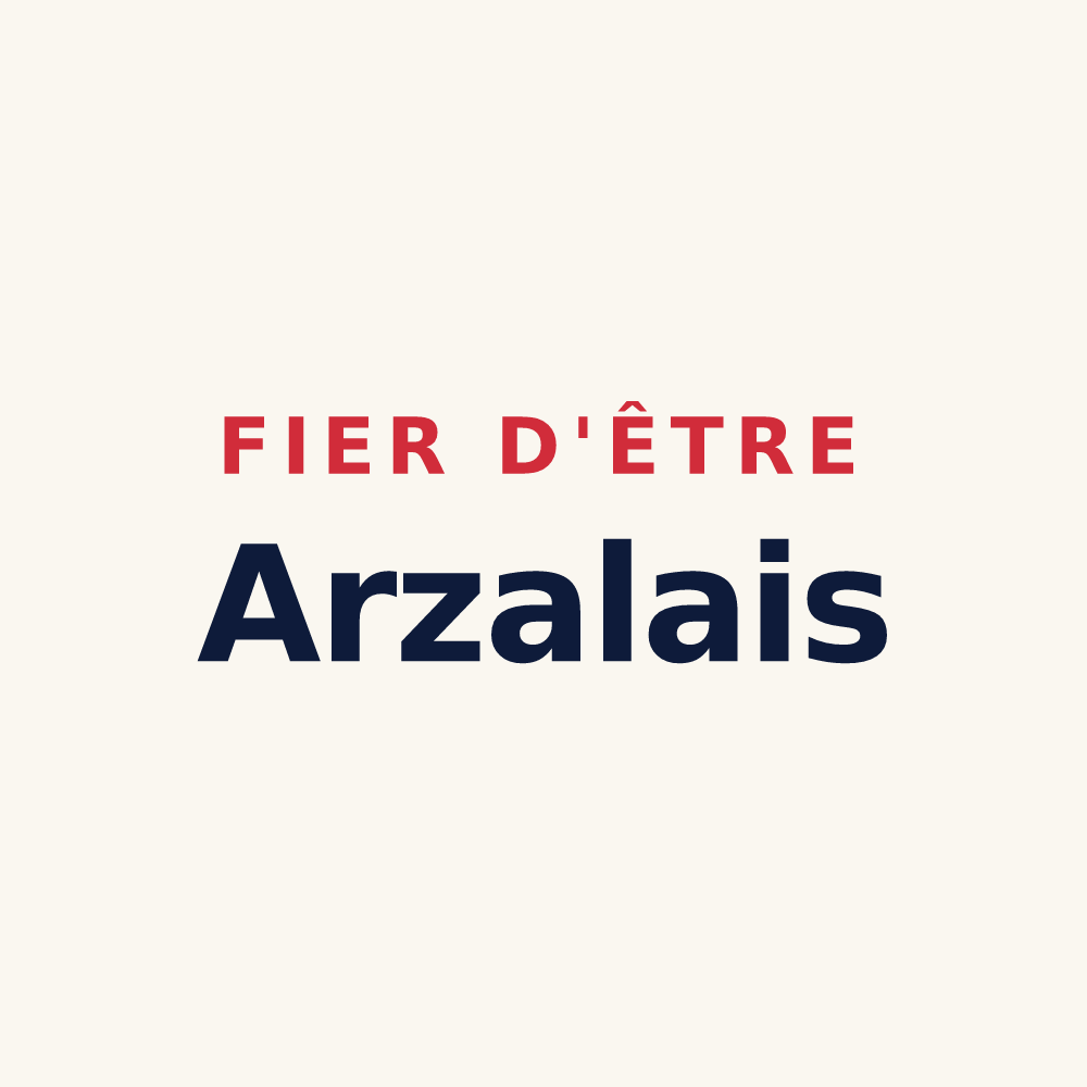 Tasse « Fier d'être Arzalais » — design pour Arzal