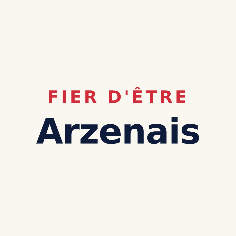 Tasse « Fier d'être Arzenais » — design pour Arzens
