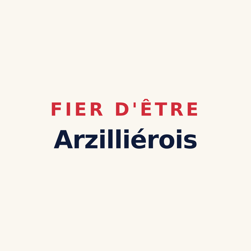 Tasse « Fier d'être Arzilliérois » — design pour Arzillières-Neuville