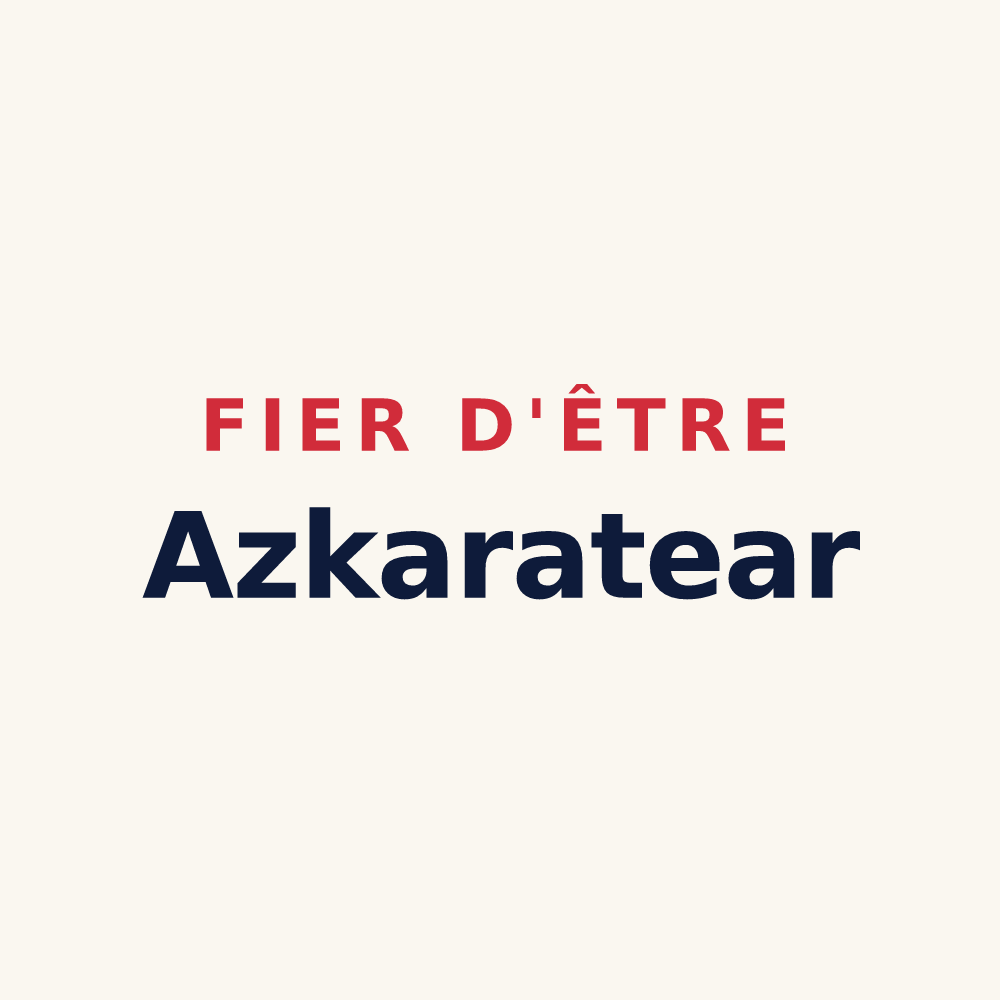Tasse « Fier d'être Azkaratear » — design pour Ascarat