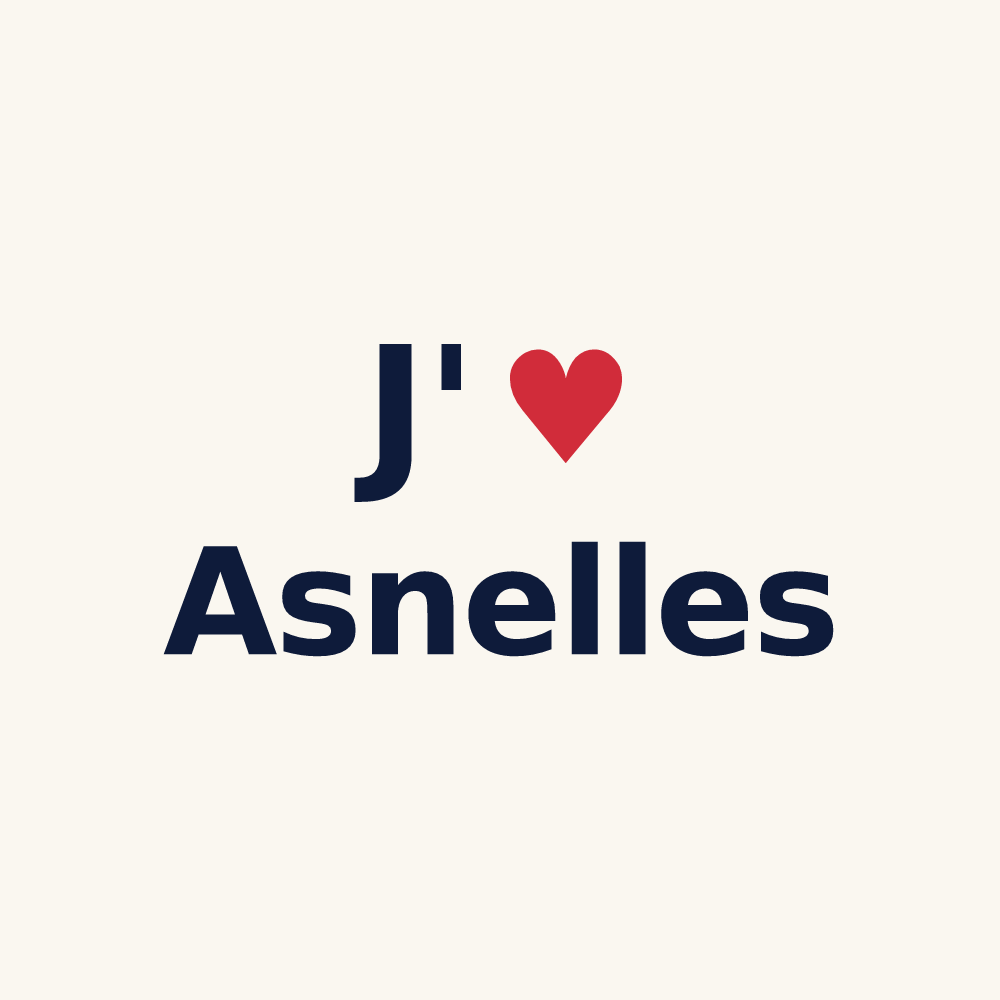 Tasse personnalisée Asnelles — design J'aime Asnelles