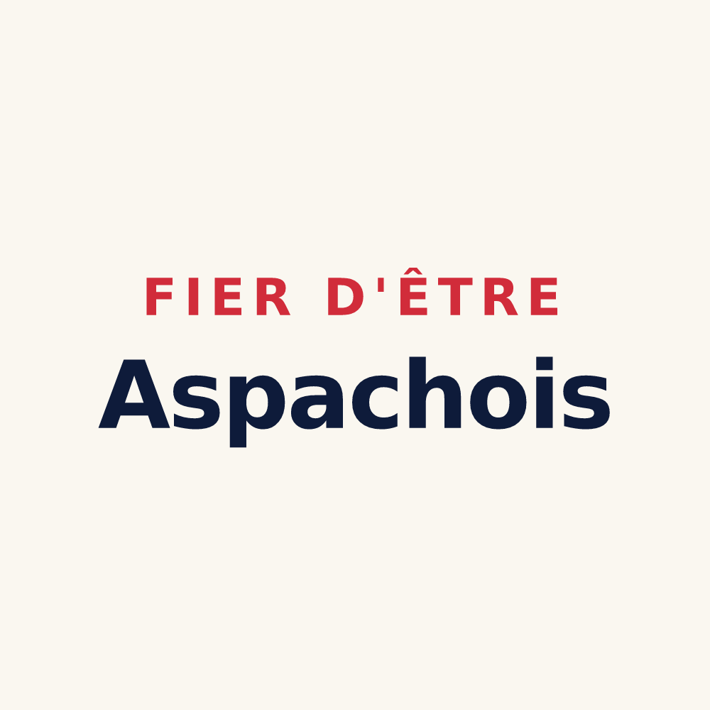 Tasse « Fier d'être Aspachois » — design pour Aspach