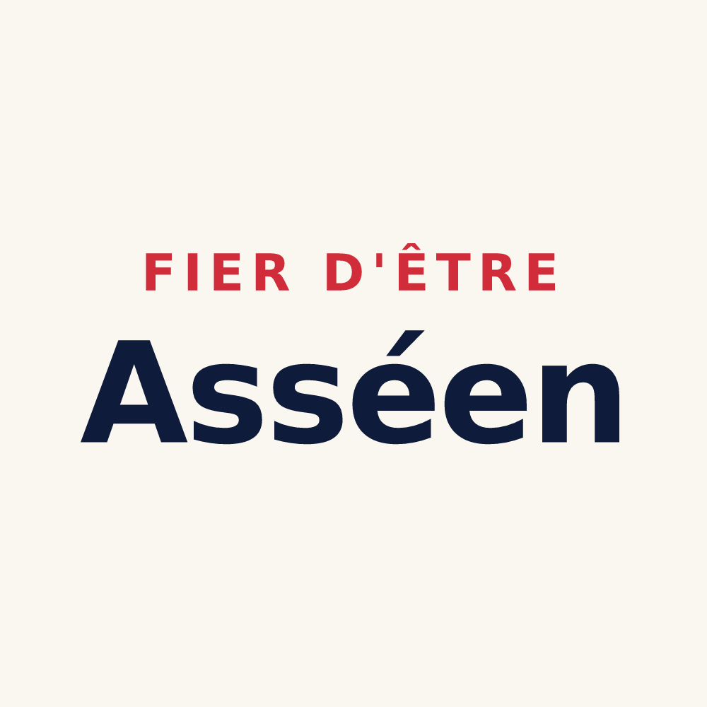 Tasse « Fier d'être Asséen » — design pour Assé-le-Riboul
