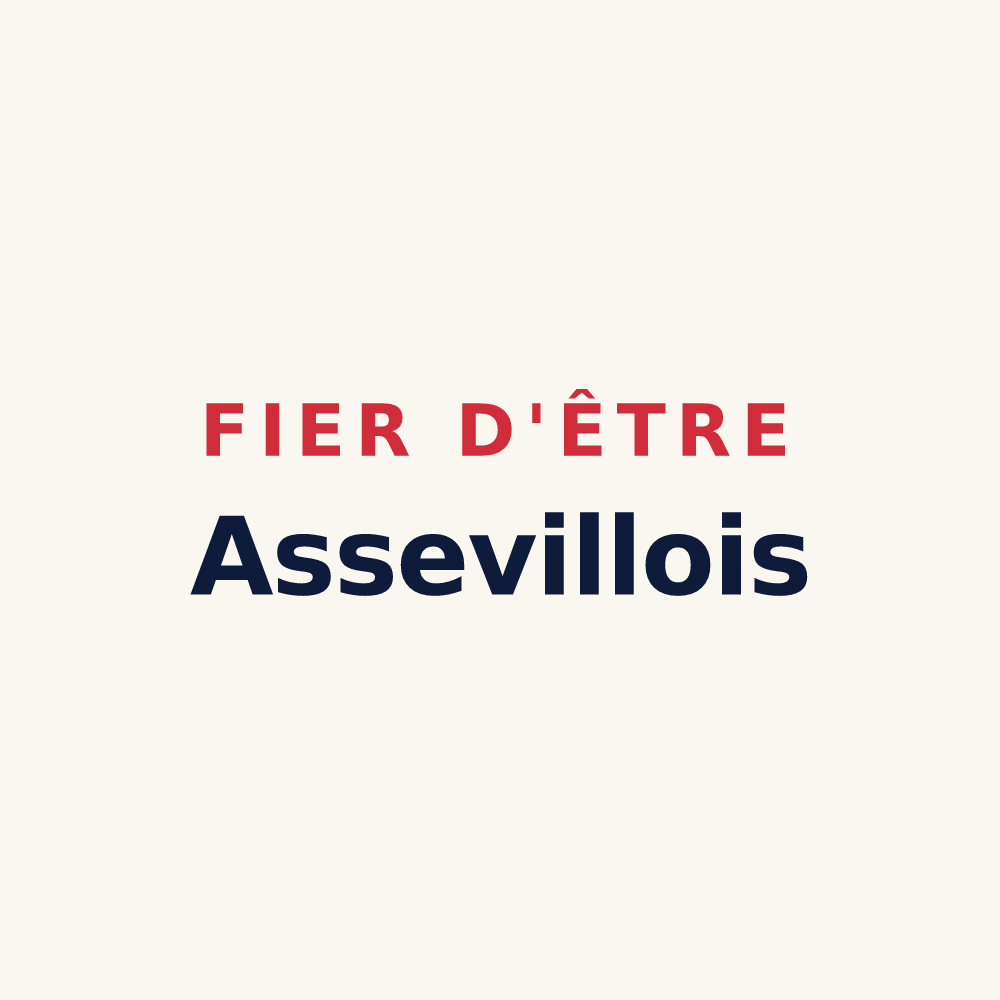 Tasse « Fier d'être Assevillois » — design pour Assevillers