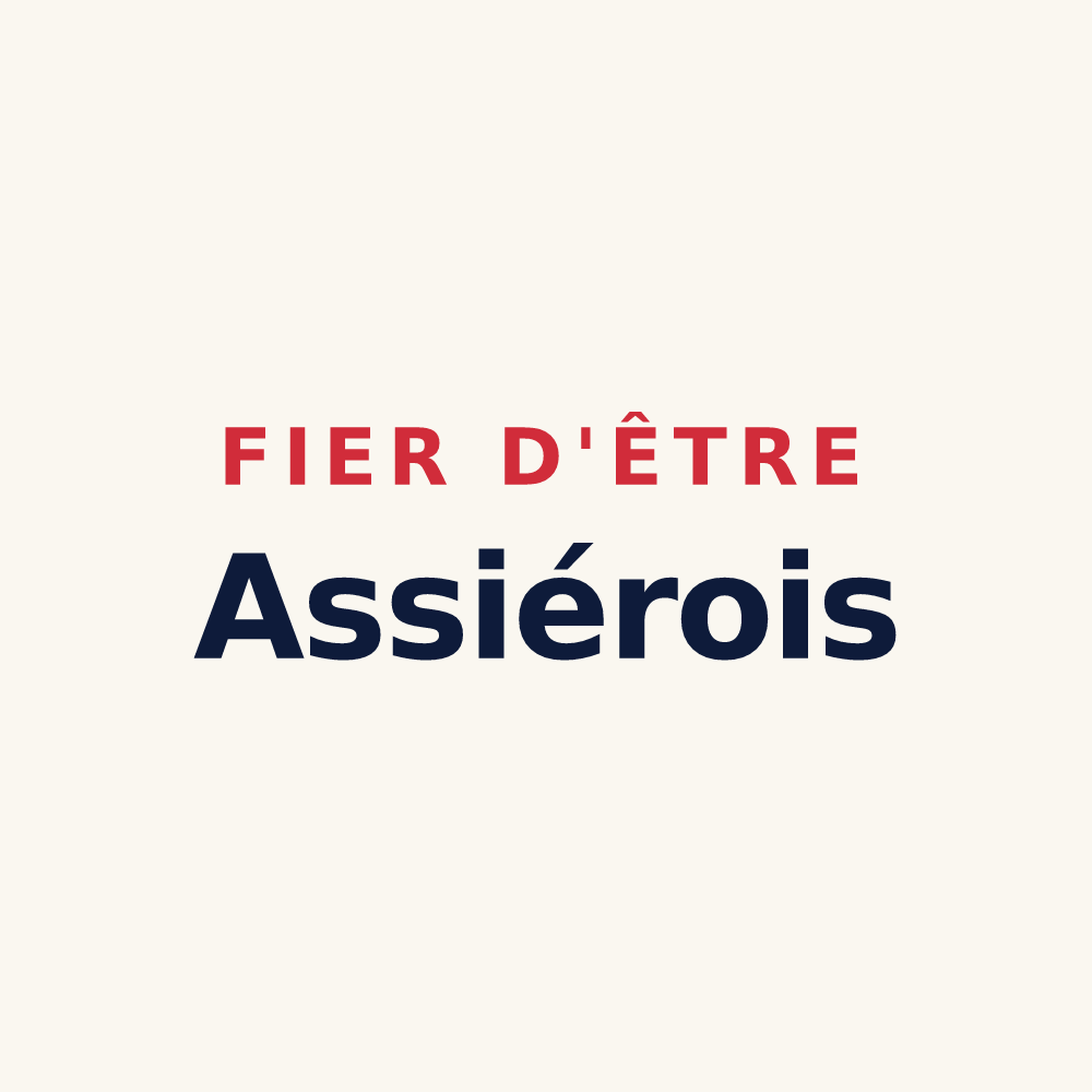 Tasse « Fier d'être Assiérois » — design pour Assier