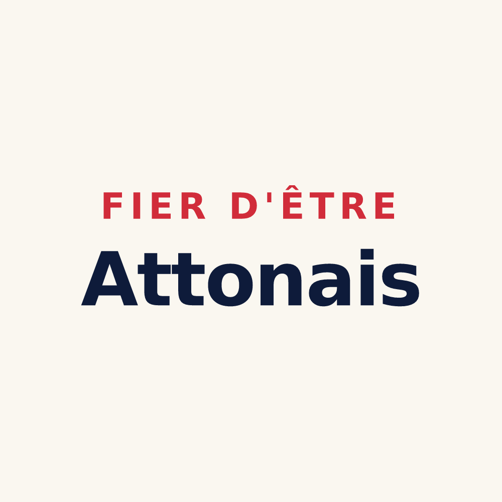 Tasse « Fier d'être Attonais » — design pour Atton
