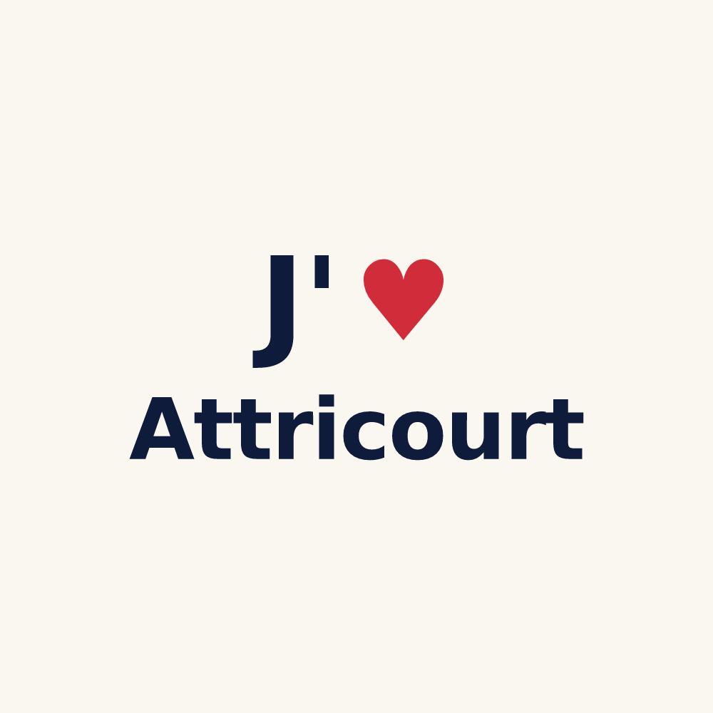 Tasse personnalisée Attricourt — design J'aime Attricourt