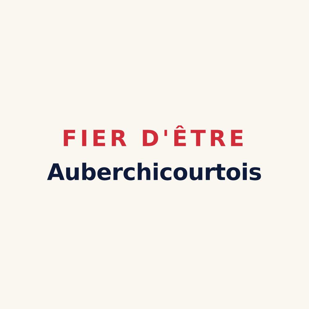 Tasse « Fier d'être Auberchicourtois » — design pour Auberchicourt