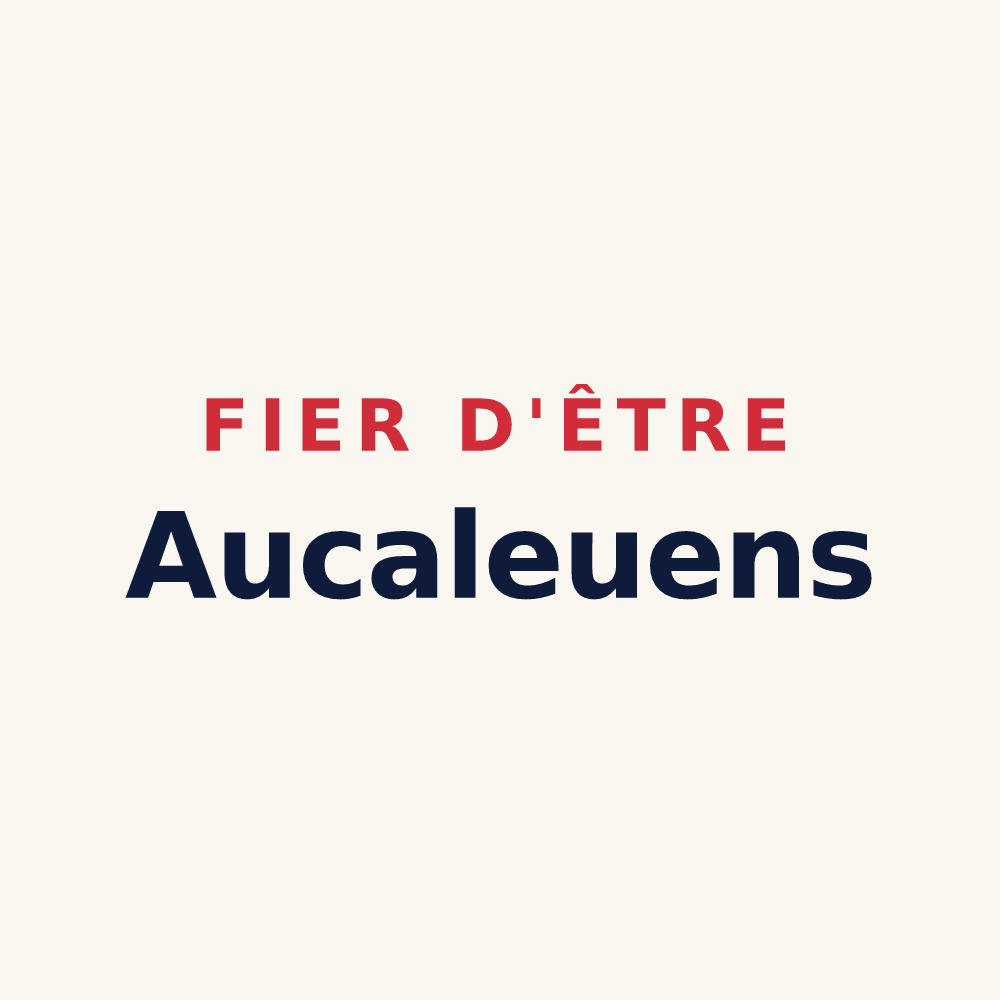 Tasse « Fier d'être Aucaleuens » — design pour Aucaleuc