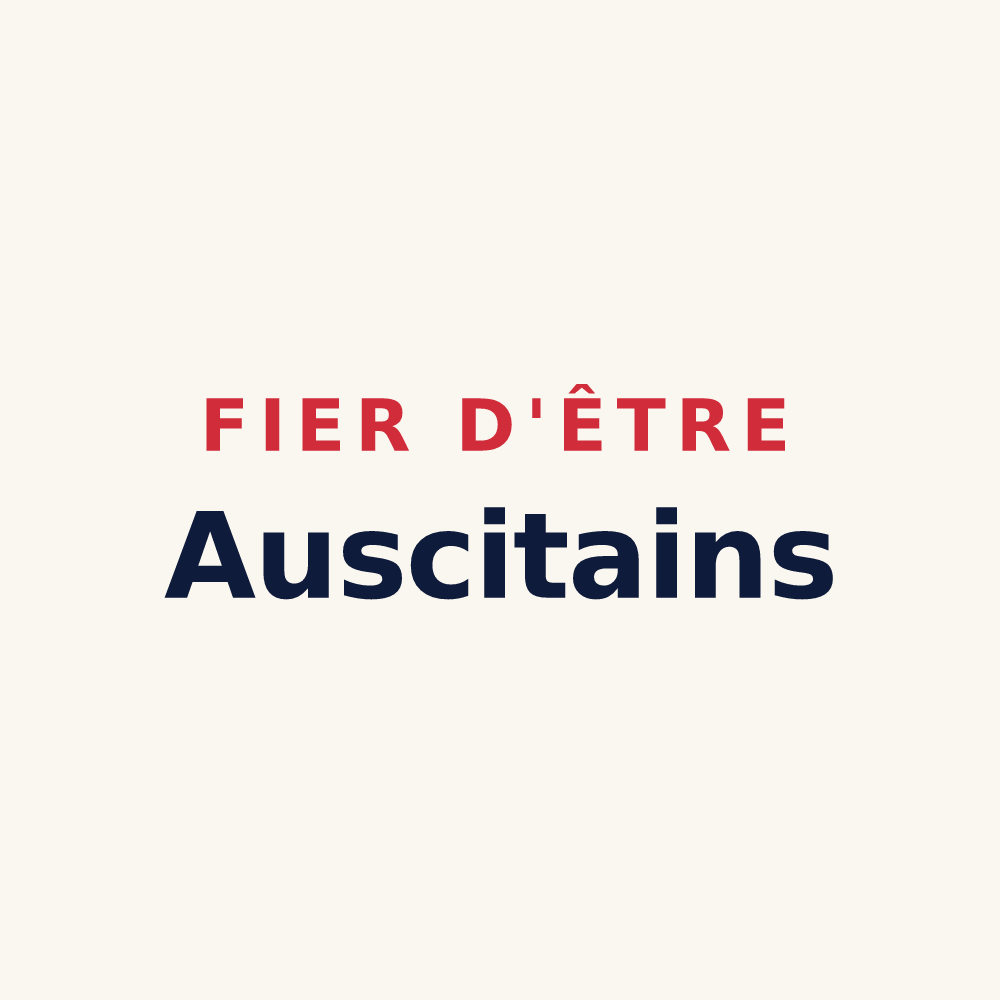 Tasse « Fier d'être Auscitains » — design pour Auch
