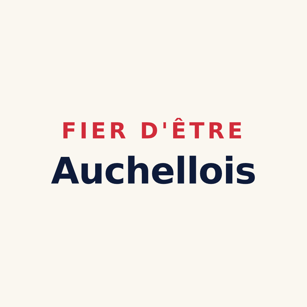 Tasse « Fier d'être Auchellois » — design pour Auchel