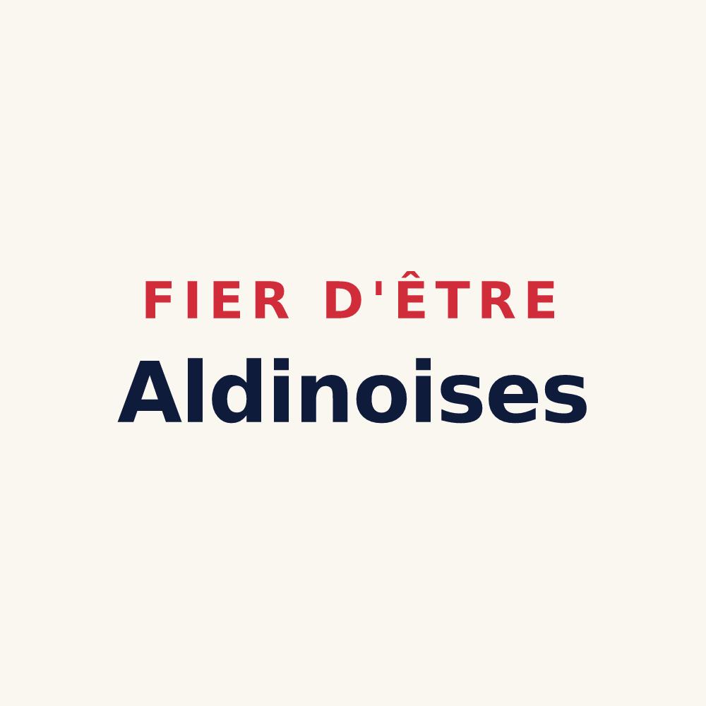 Tasse « Fier d'être Aldinoises » — design pour Audignies