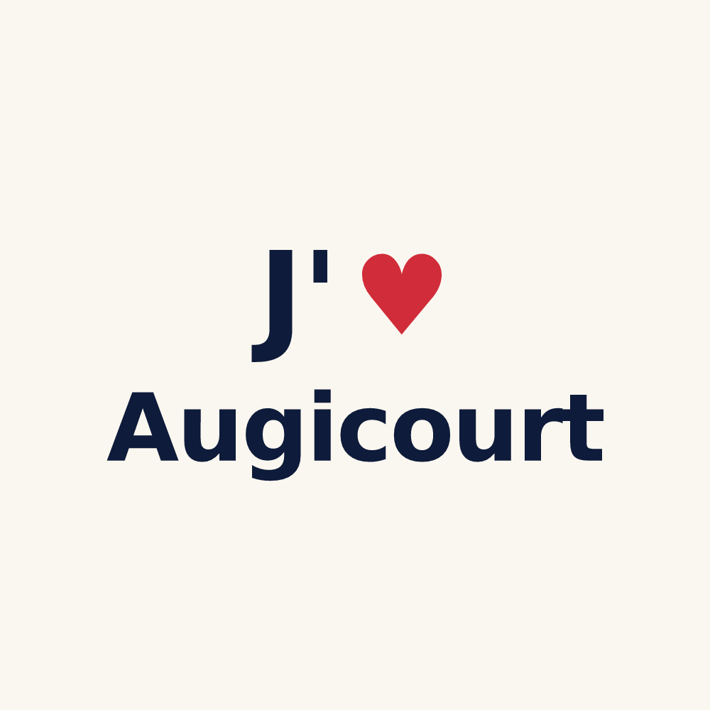 Tasse personnalisée Augicourt — design J'aime Augicourt