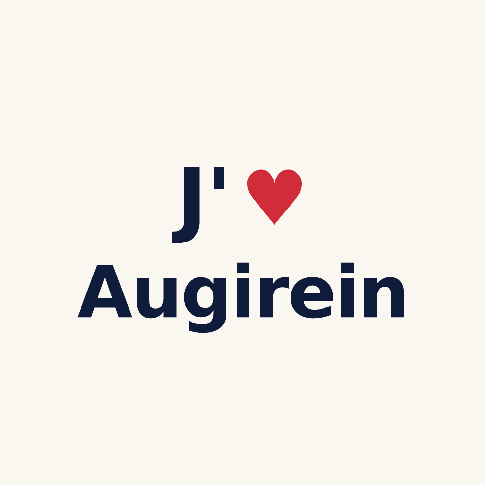 Tasse personnalisée Augirein — design J'aime Augirein