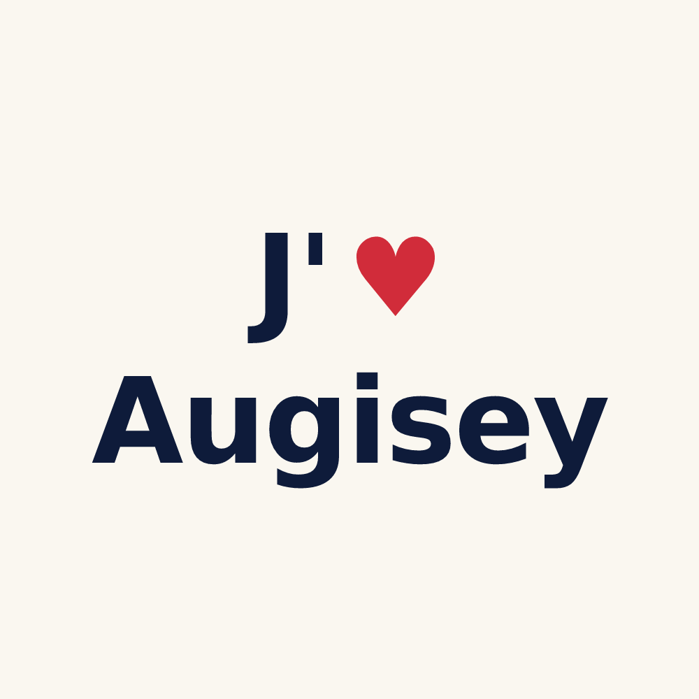 Tasse personnalisée Augisey — design J'aime Augisey