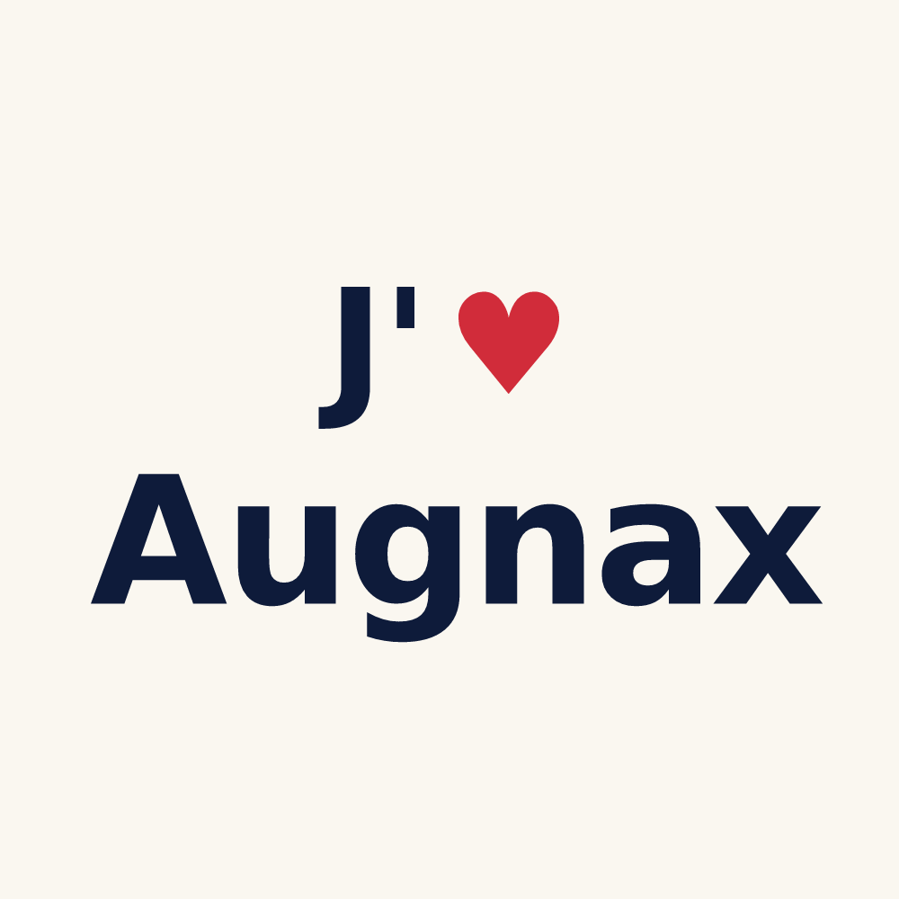 Tasse personnalisée Augnax — design J'aime Augnax