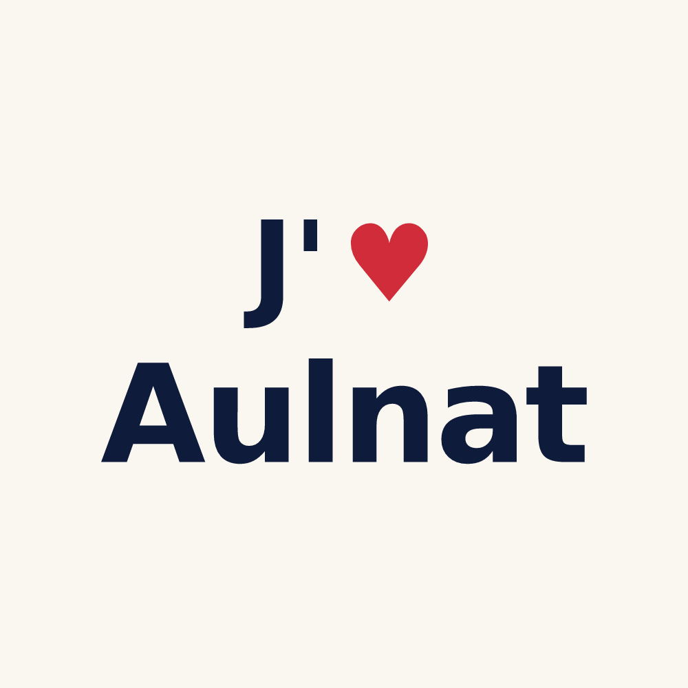 Tasse personnalisée Aulnat — design J'aime Aulnat