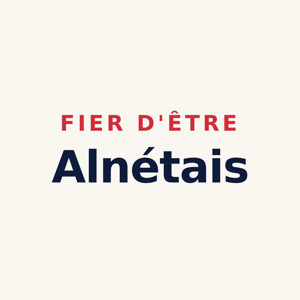 Tasse « Fier d'être Alnétais » — design pour Aulnay-la-Rivière
