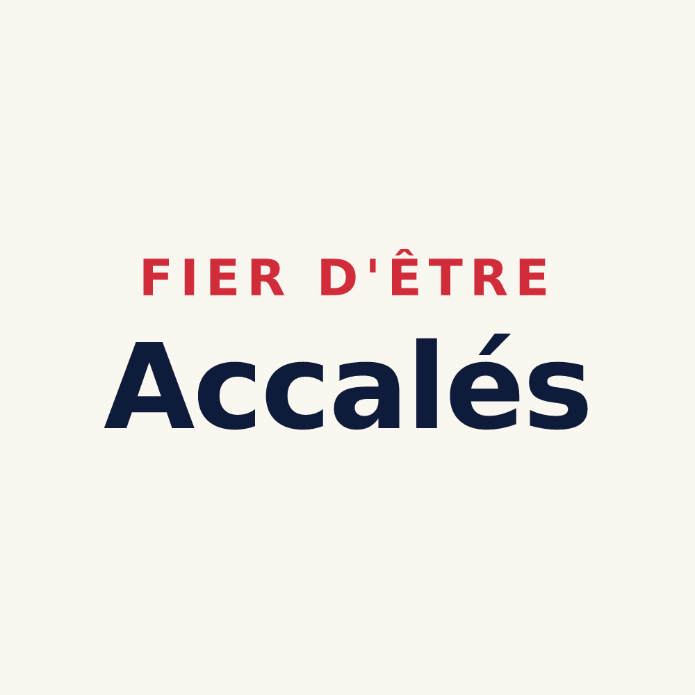 Tasse « Fier d'être Accalés » — design pour Aulnois-en-Perthois