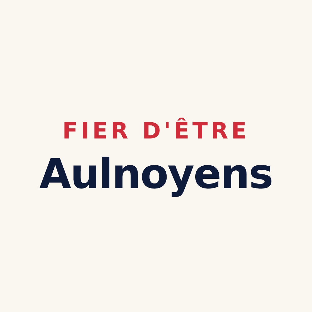 Tasse « Fier d'être Aulnoyens » — design pour Aulnoy-sur-Aube