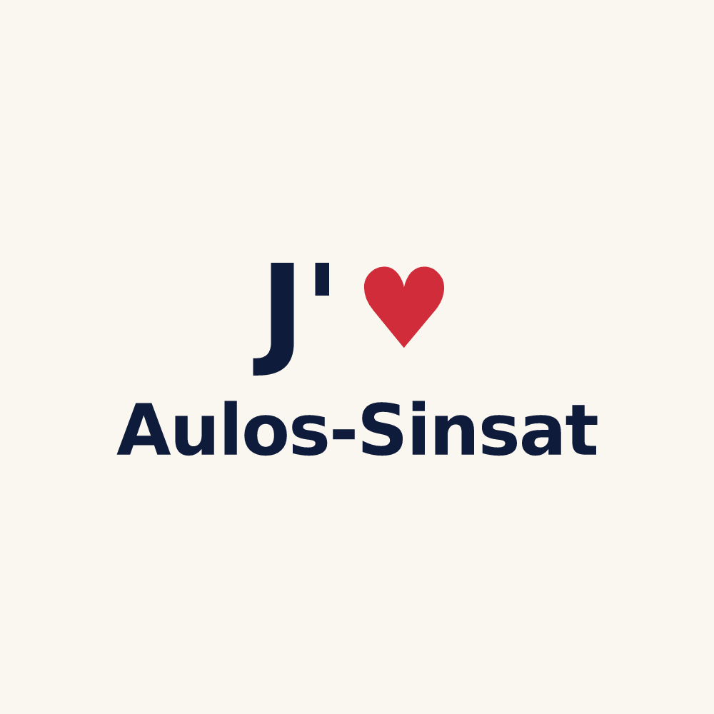 Tasse personnalisée Aulos-Sinsat — design J'aime Aulos-Sinsat