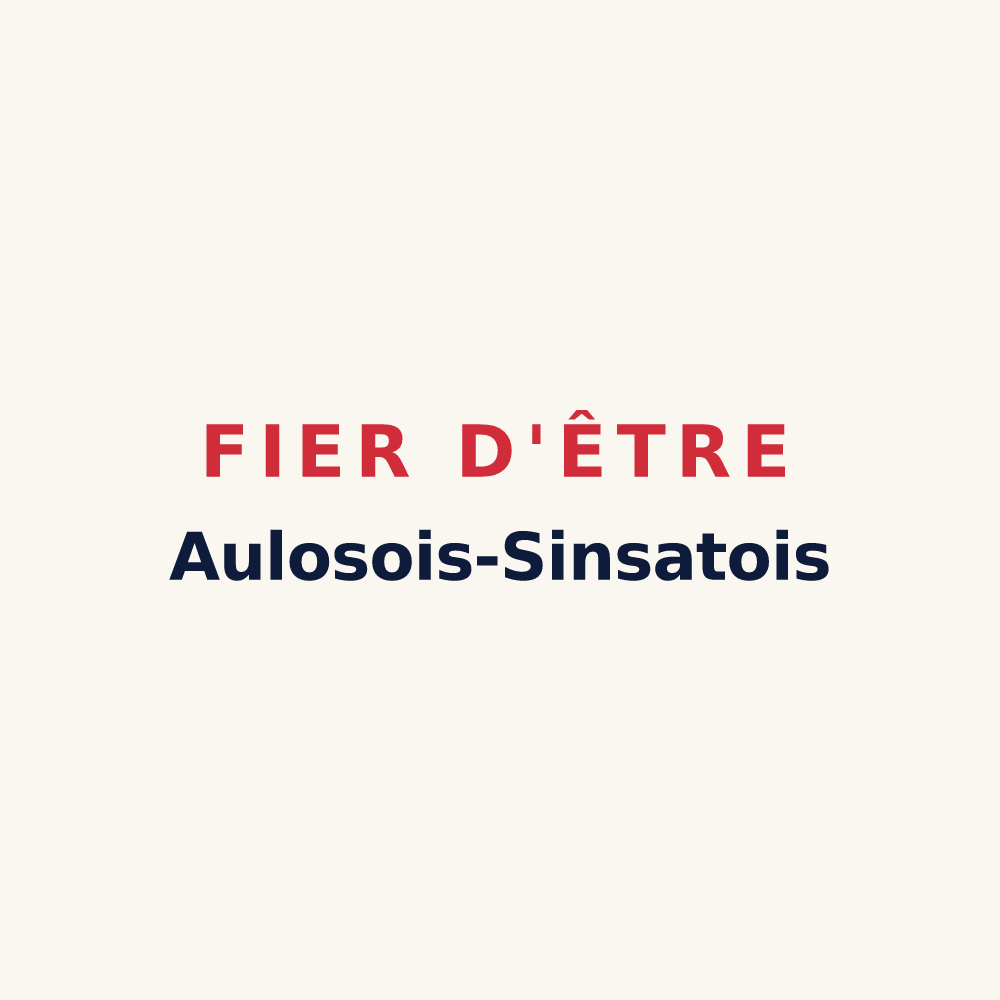 Tasse « Fier d'être Aulosois-Sinsatois » — design pour Aulos-Sinsat