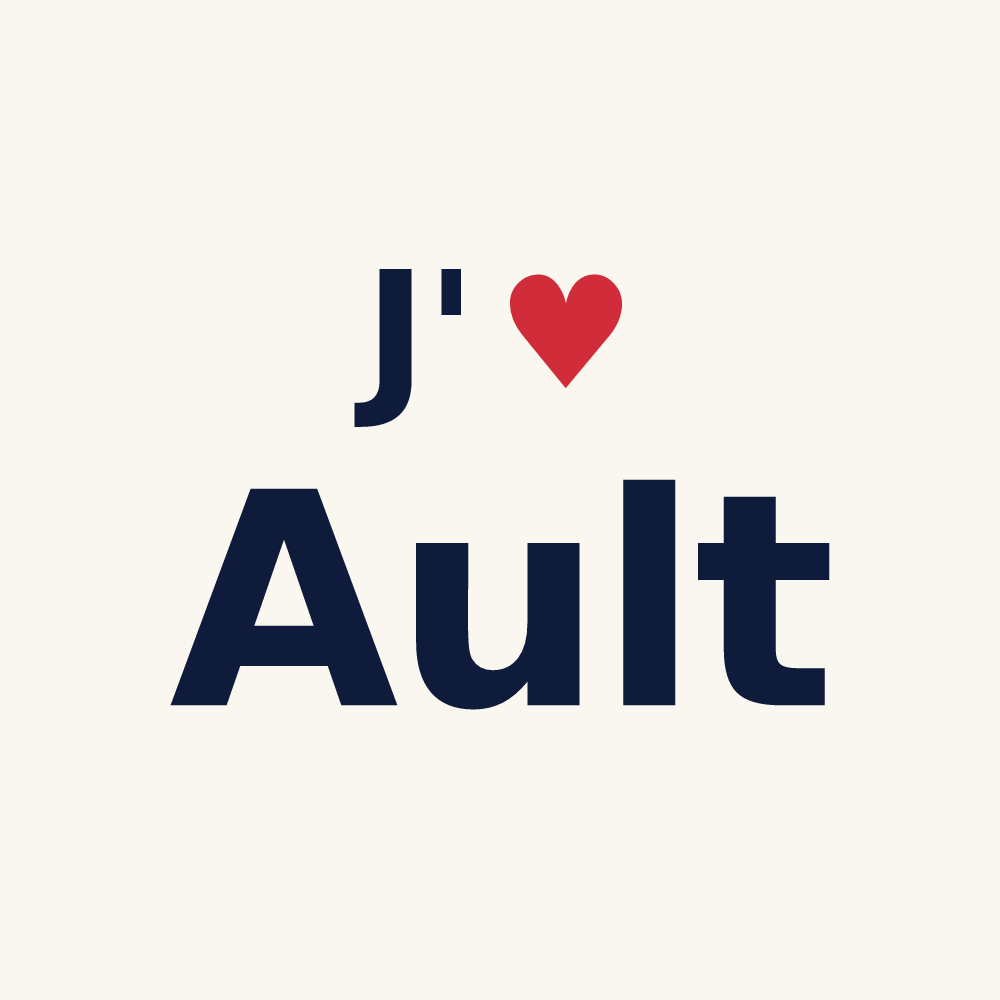 Tasse personnalisée Ault — design J'aime Ault