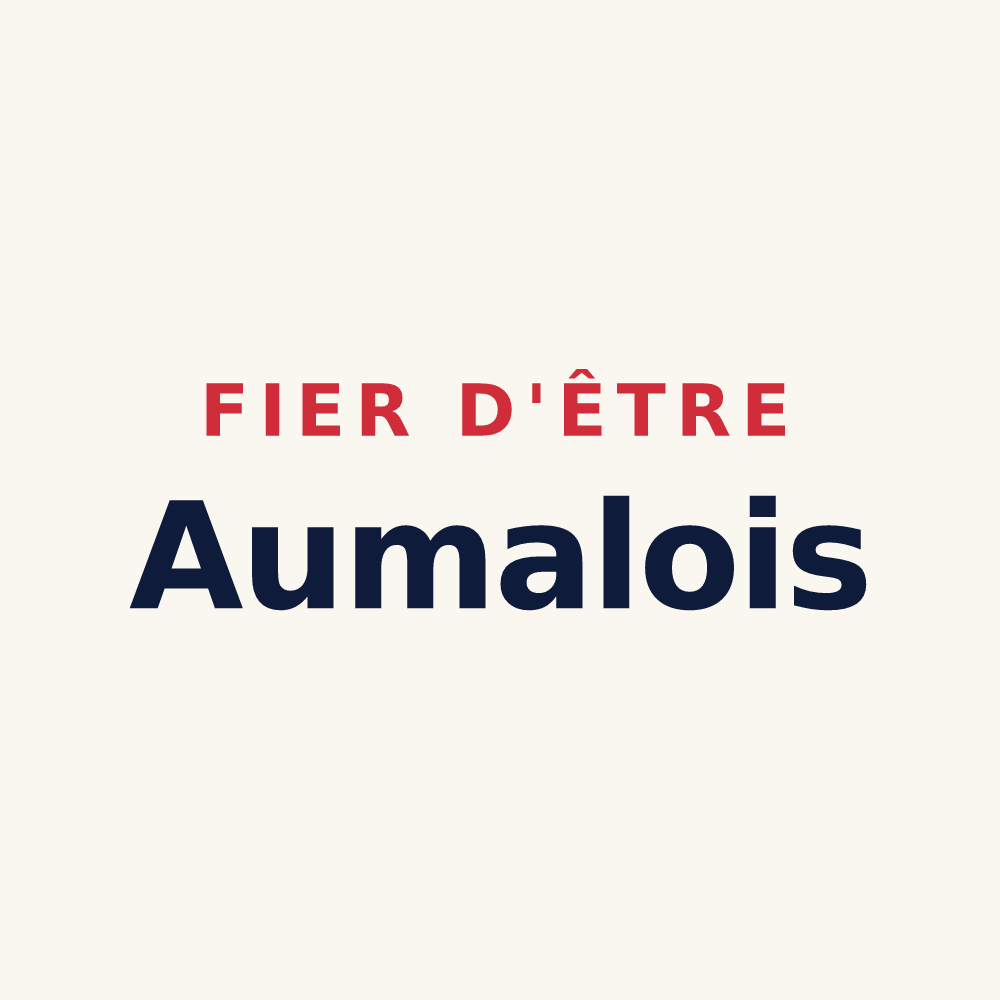 Tasse « Fier d'être Aumalois » — design pour Aumale