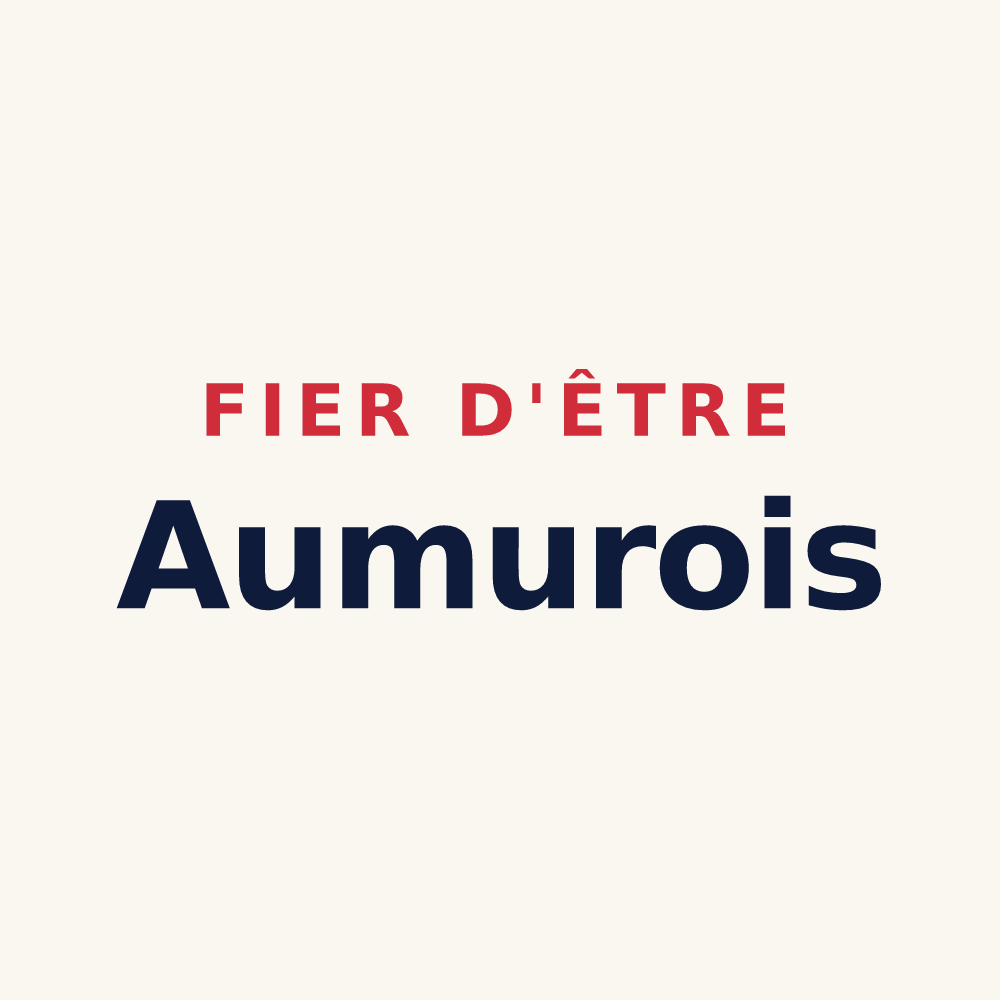 Tasse « Fier d'être Aumurois » — design pour Aumur