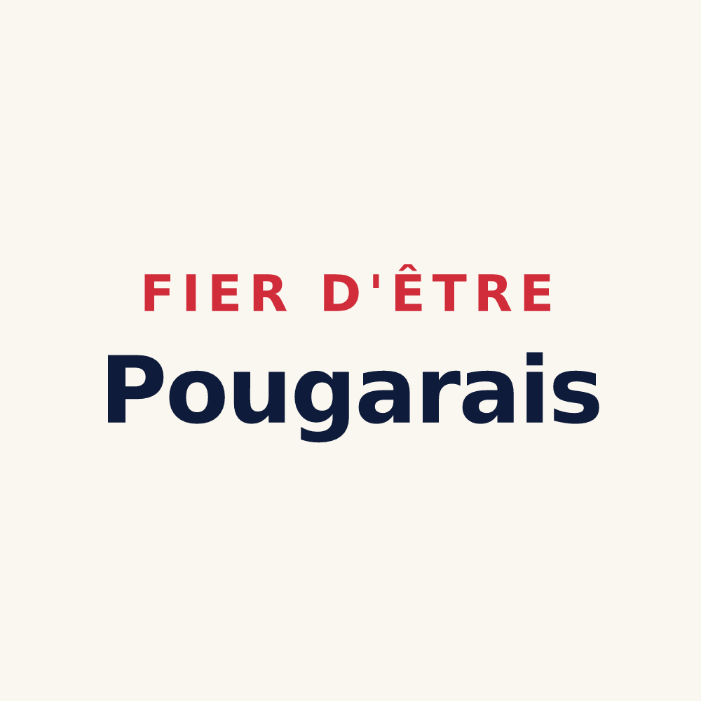 Tasse « Fier d'être Pougarais » — design pour Auppegard