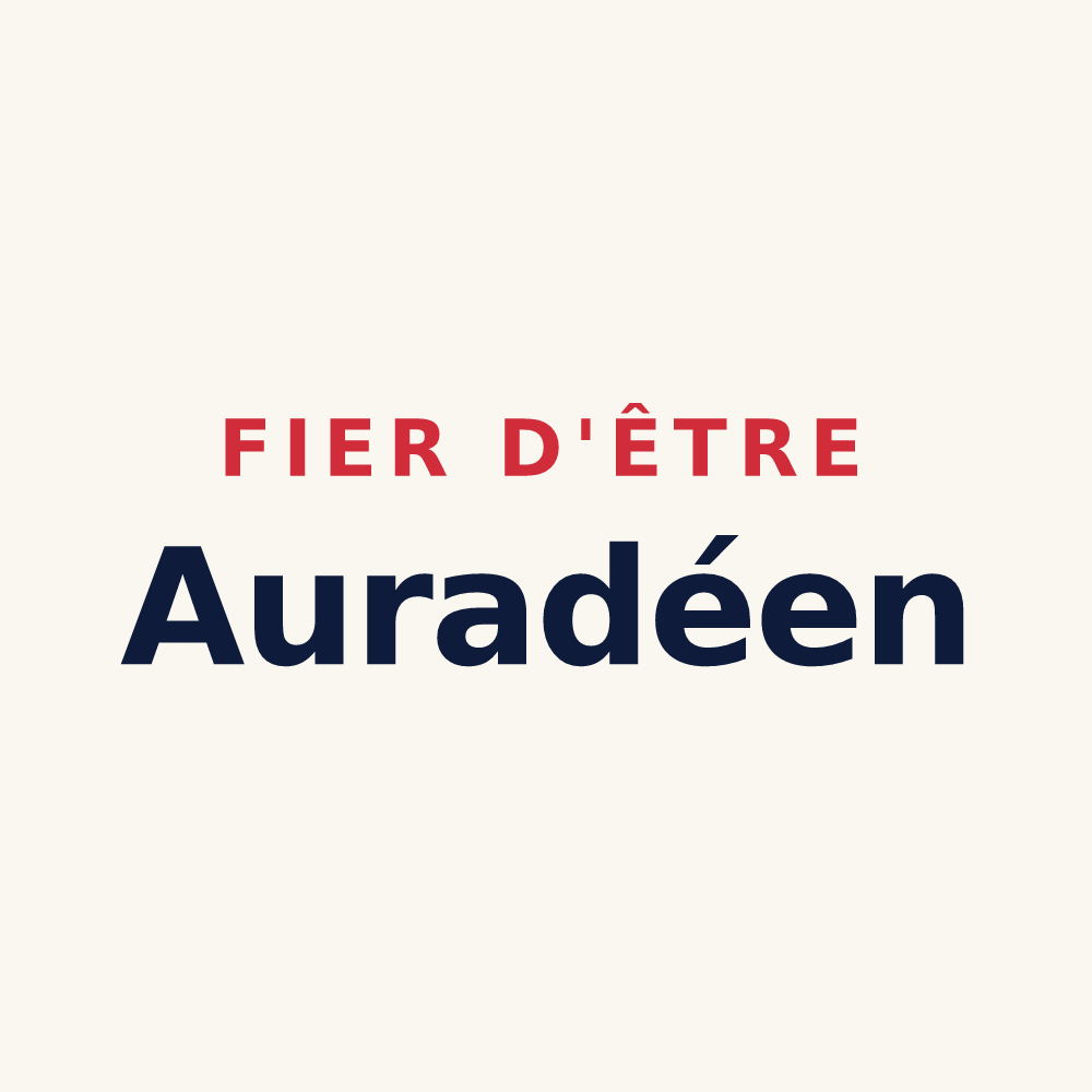 Tasse « Fier d'être Auradéen » — design pour Auradé
