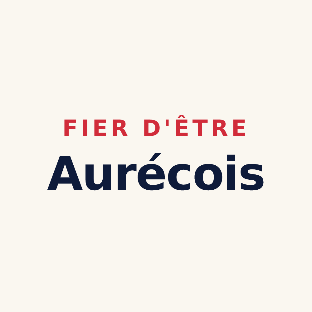 Tasse « Fier d'être Aurécois » — design pour Aurec-sur-Loire