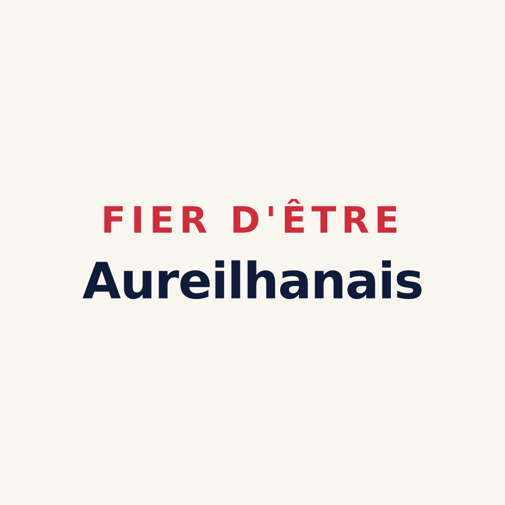 Tasse « Fier d'être Aureilhanais » — design pour Aureilhan