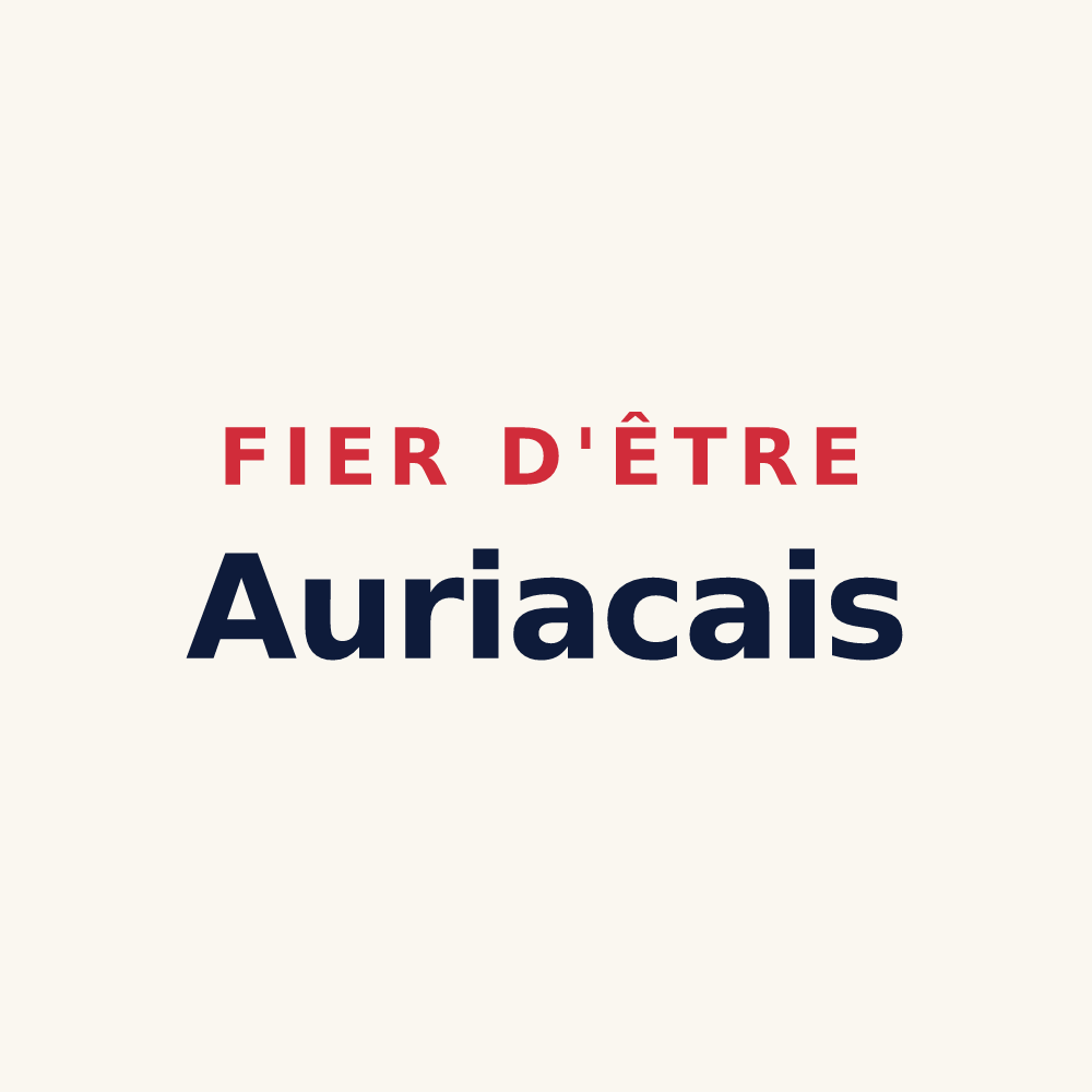 Tasse « Fier d'être Auriacais » — design pour Auriac-sur-Dropt