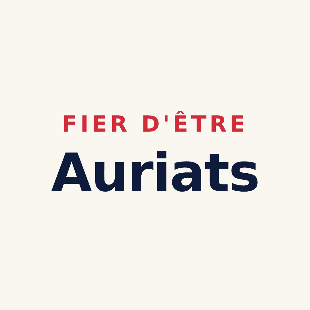 Tasse « Fier d'être Auriats » — design pour Auriat