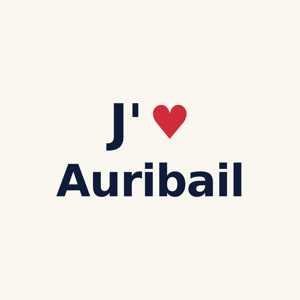 Tasse personnalisée Auribail — design J'aime Auribail