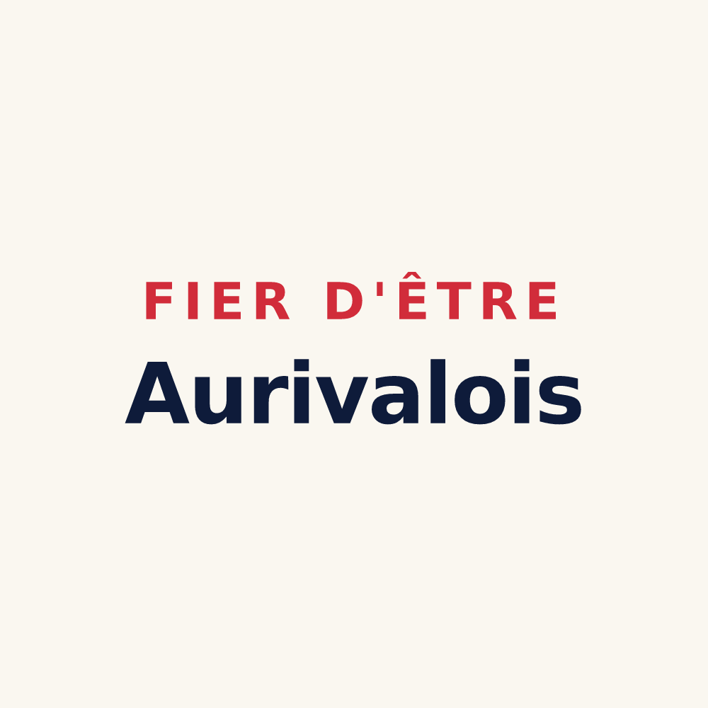 Tasse « Fier d'être Aurivalois » — design pour Auribail