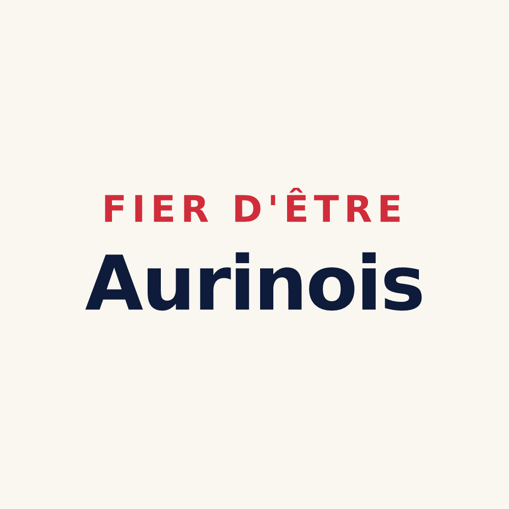 Tasse « Fier d'être Aurinois » — design pour Aurin