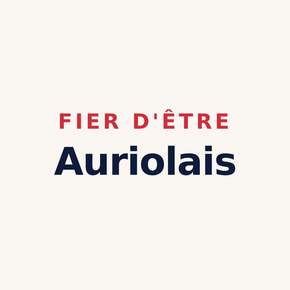 Tasse « Fier d'être Auriolais » — design pour Auriol