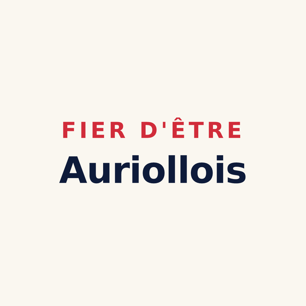 Tasse « Fier d'être Auriollois » — design pour Auriolles