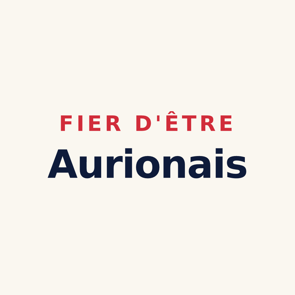 Tasse « Fier d'être Aurionais » — design pour Aurions-Idernes