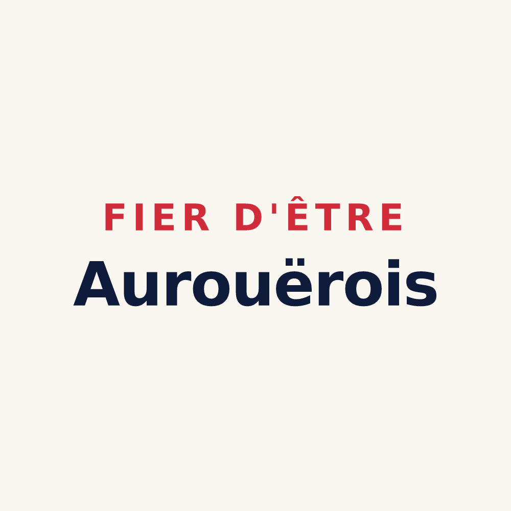Tasse « Fier d'être Aurouërois » — design pour Aurouër
