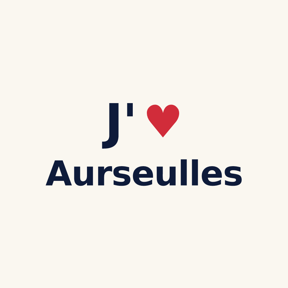 Tasse personnalisée Aurseulles — design J'aime Aurseulles