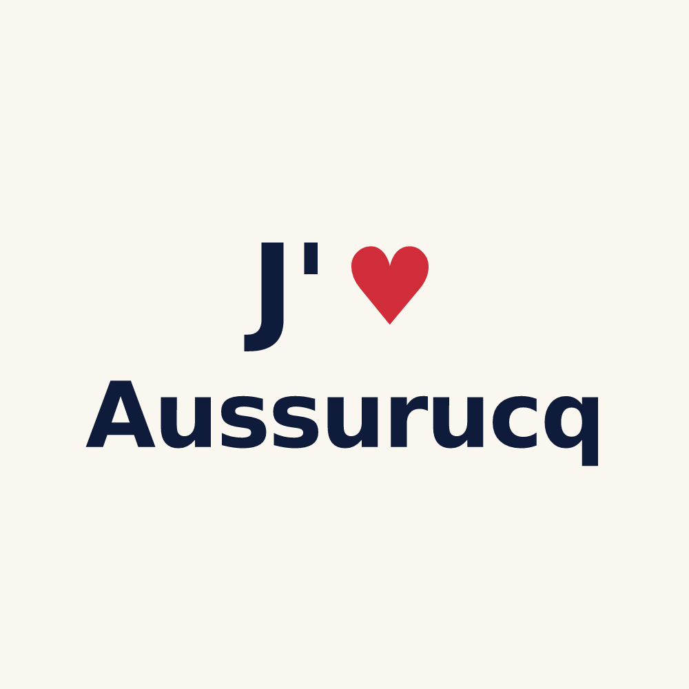 Tasse personnalisée Aussurucq — design J'aime Aussurucq