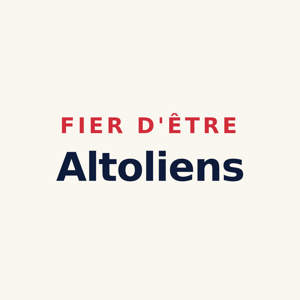 Tasse « Fier d'être Altoliens » — design pour Autheuil-Authouillet