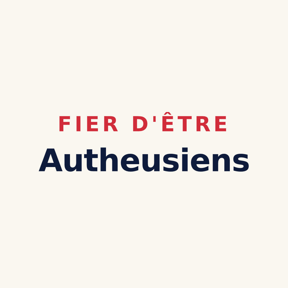 Tasse « Fier d'être Autheusiens » — design pour Autheux