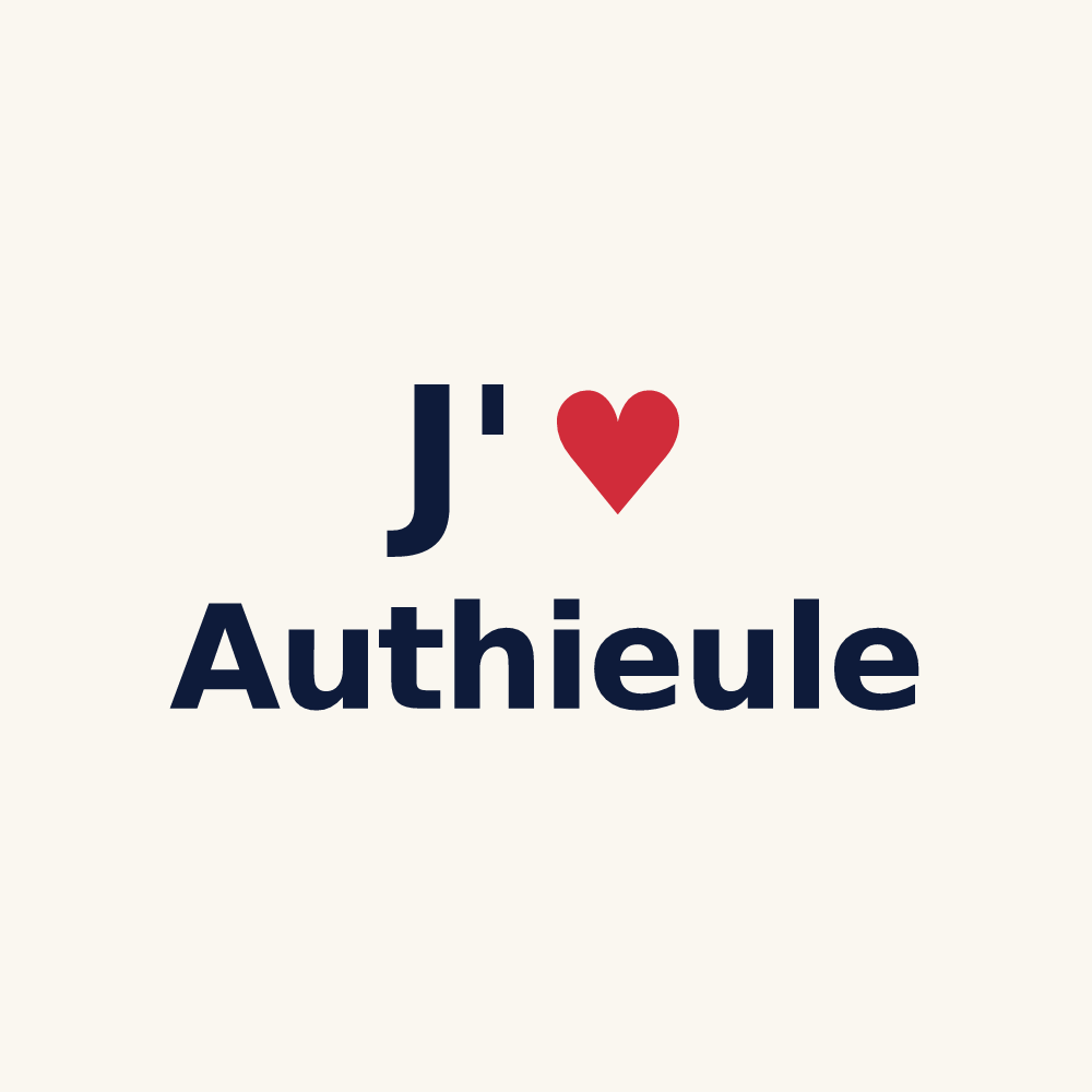 Tasse personnalisée Authieule — design J'aime Authieule