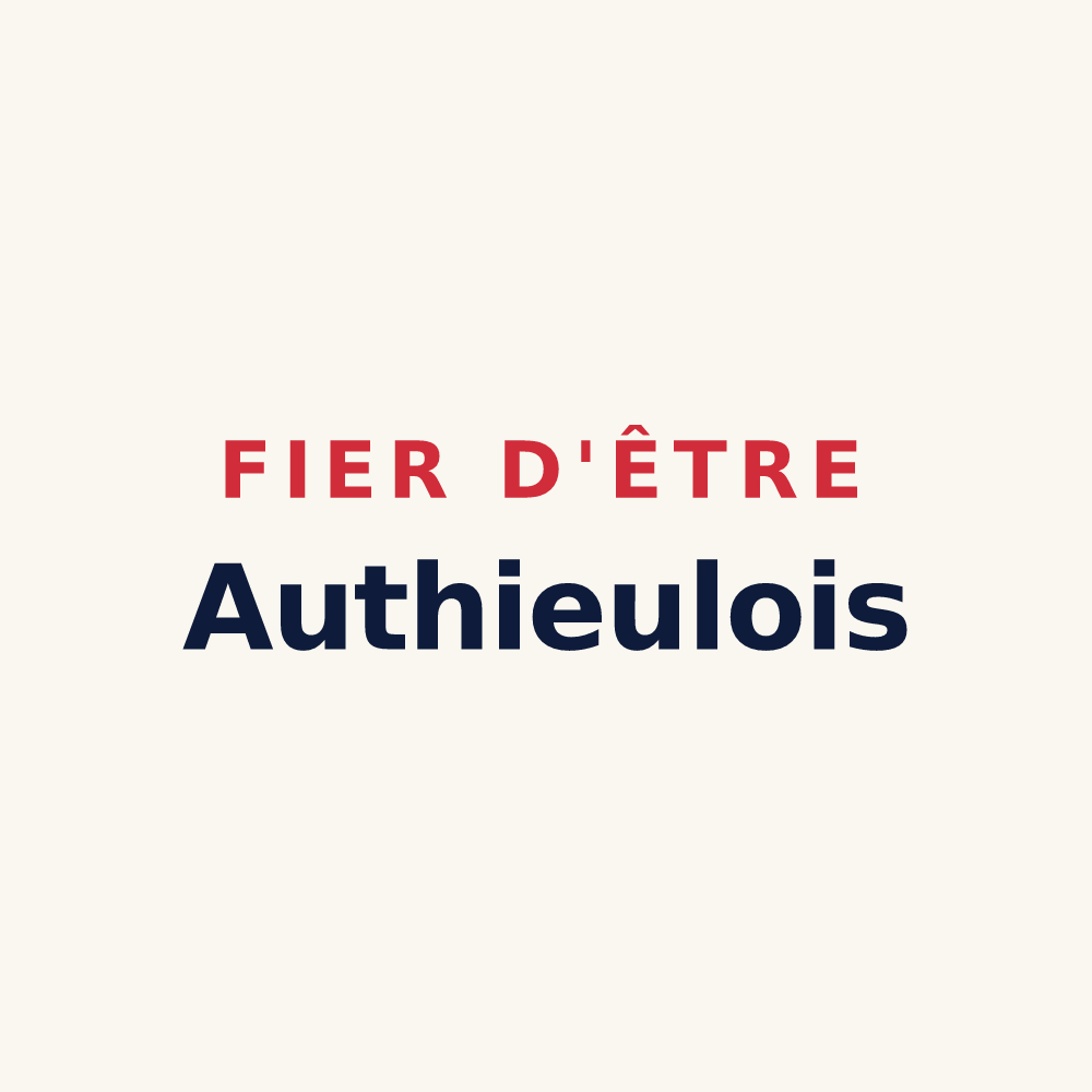 Tasse « Fier d'être Authieulois » — design pour Authieule